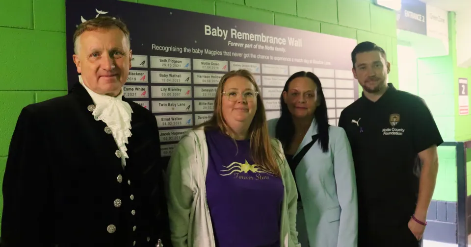 Baby Remembrance Wall Unveiled at Meadow Lane