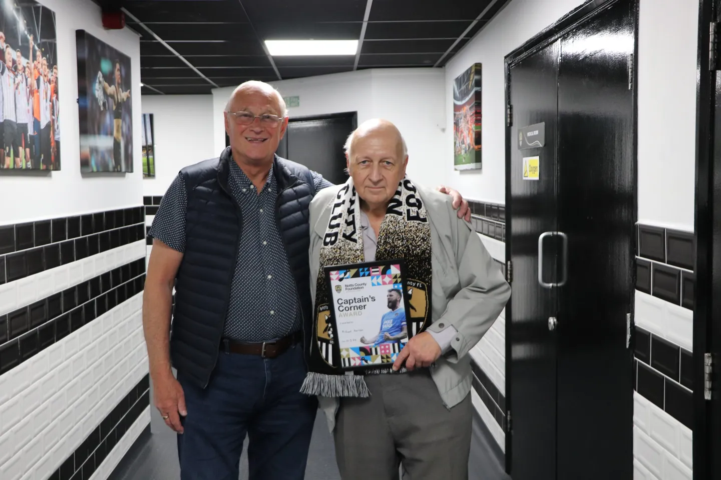 Michael Harrison Receives Captain’s Corner Award for June