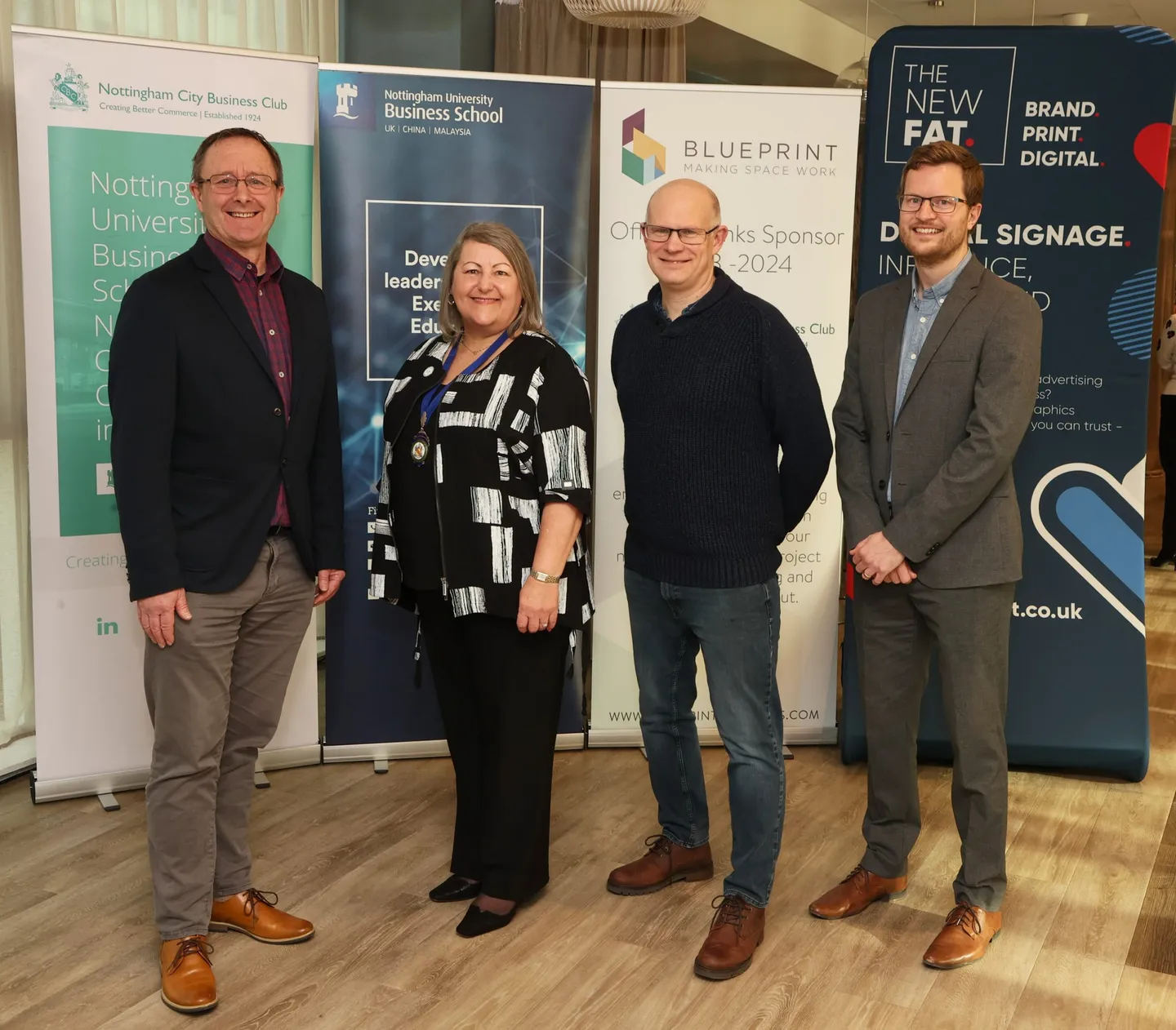 Nottingham City Business Club unveils Notts County Foundation as a 2024 charity partners