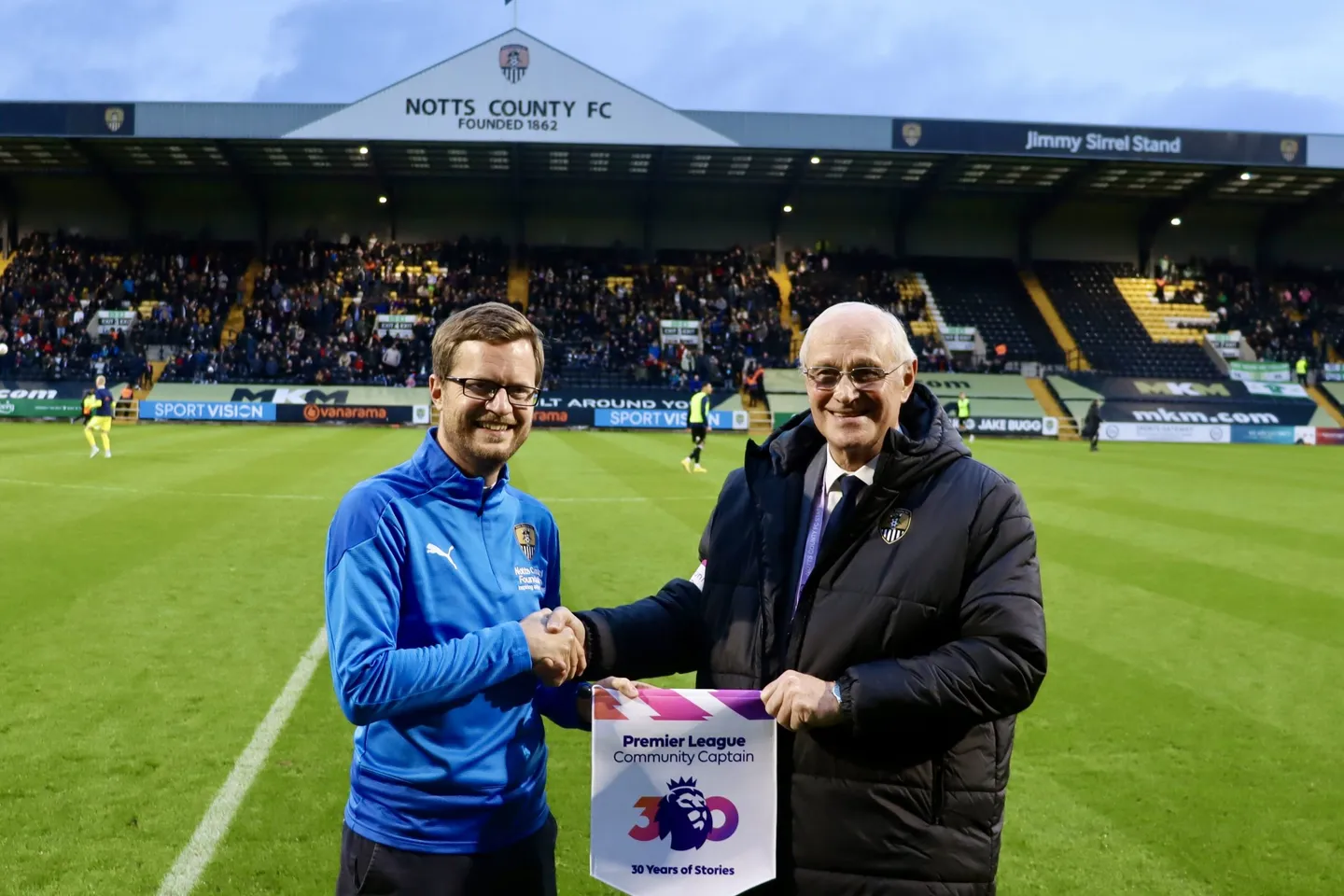 Notts County Football Club name Community Captain to help mark the Premier League’s 30th-anniversary celebrations